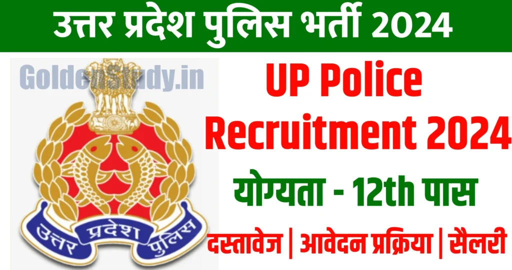 UP Police Constable Recruitment 2024 Apply Online  यूपी पुलिस भर्ती 2024